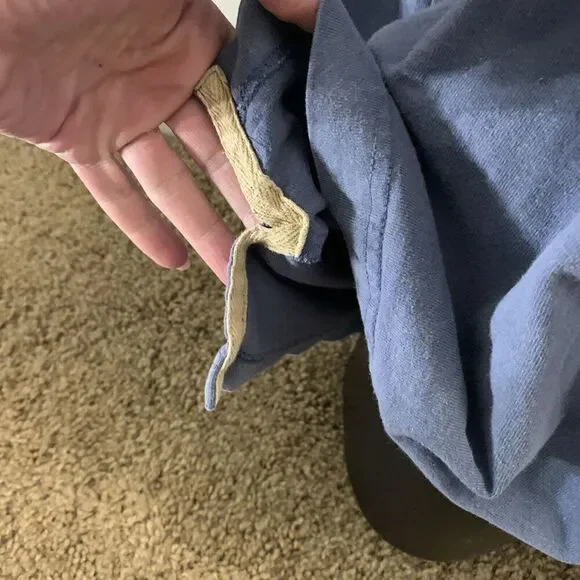 St Johns Bay Vintage Polo Shirt Mens Size XXL 2XL Blue Made In USA 100% Cotton - Picture 7 of 10